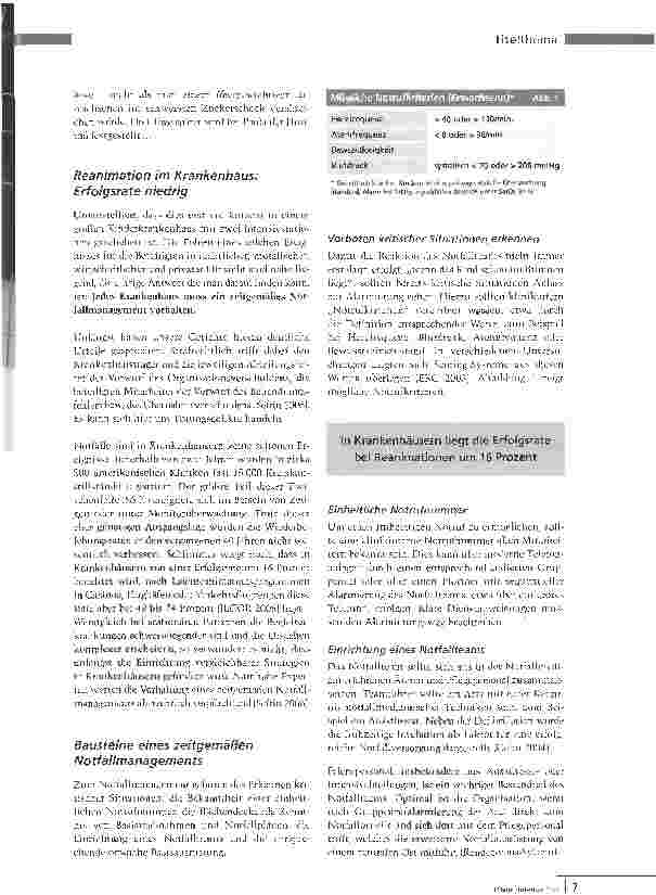 Vorschauseite 2: Konzept für den Ernstfall