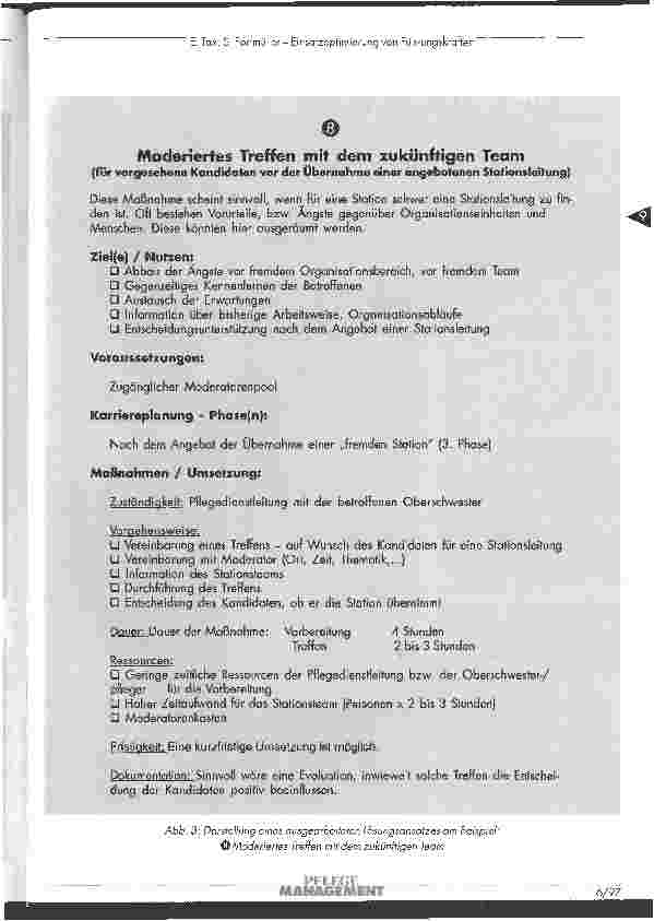 Vorschauseite 4: Einsatzoptimierung von Führungskräften