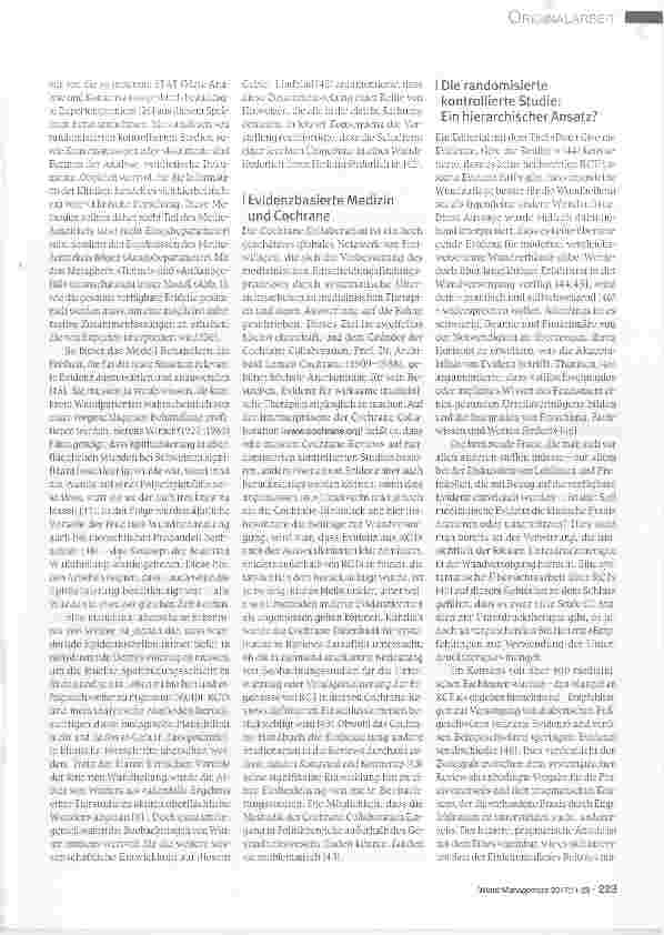 Vorschauseite 4: Evidenz und praktische Wundversorgung - ein AII-inclusive-Ansatz