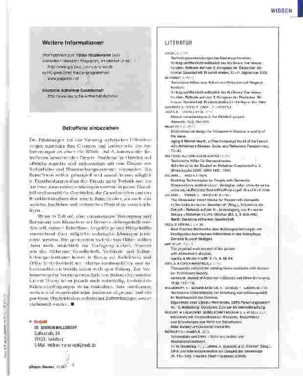 Vorschauseite 5: Technik hilft pflegen