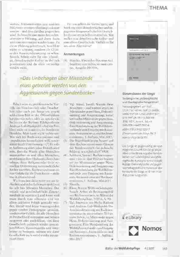 Vorschauseite 3: Vielfalt ohne Alternative Warum sich Wohlfahrtsverbände gegen Rechtspopulismus positionieren müssen