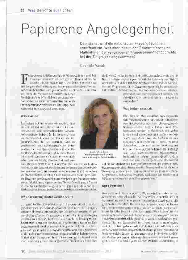 Vorschauseite 1: Papierene Angelegenheit