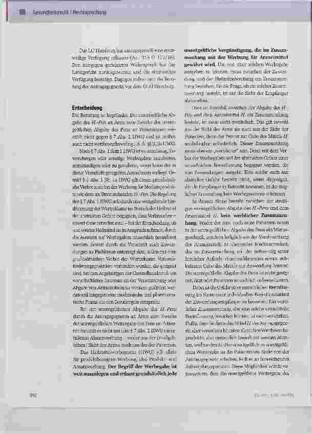 Vorschauseite 2: Unentgeltliche Abgabe eines Pens