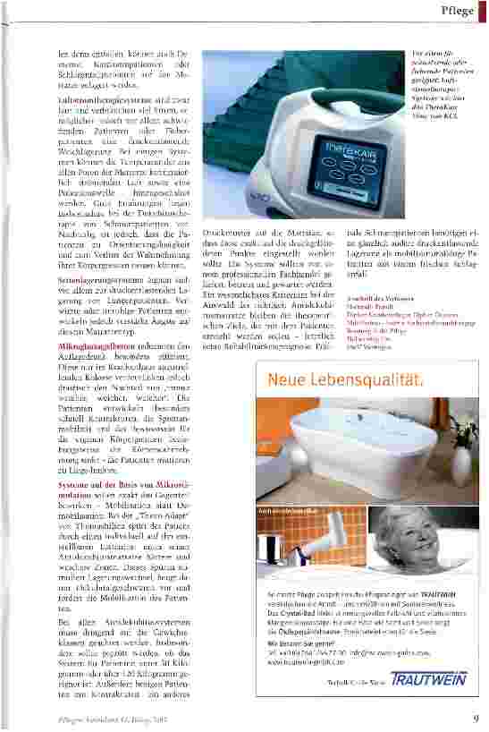 Vorschauseite 3: Mikrostimulation, Wechseldruck oder Luftstrom?