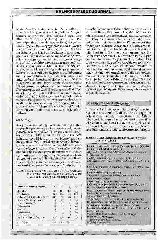 Vorschauseite 3: Klinik, Diagnostik und Therapie der Polyneuropathien