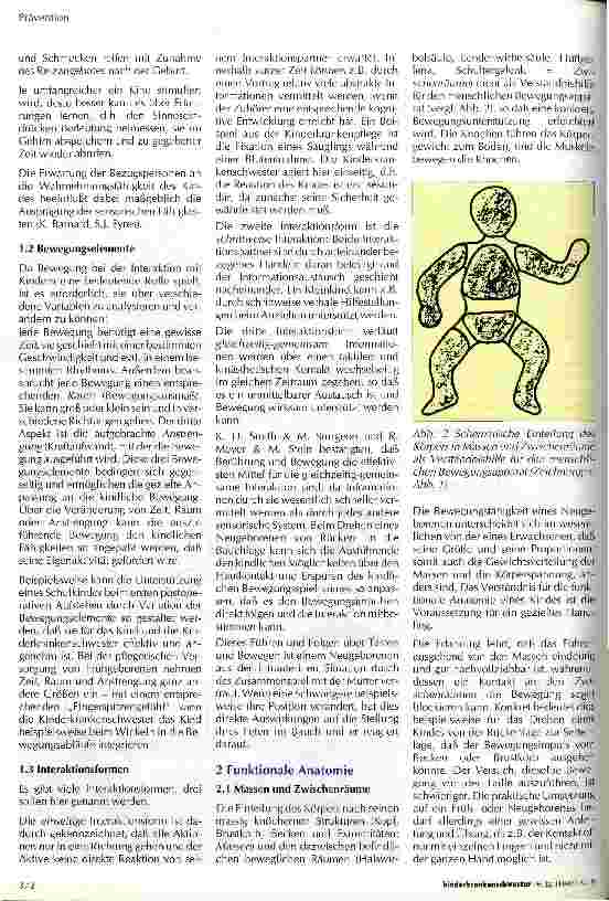 Vorschauseite 2: Die Bedeutung von Kinästhetik-Infant-Handling in der Kinderkrankenpflege