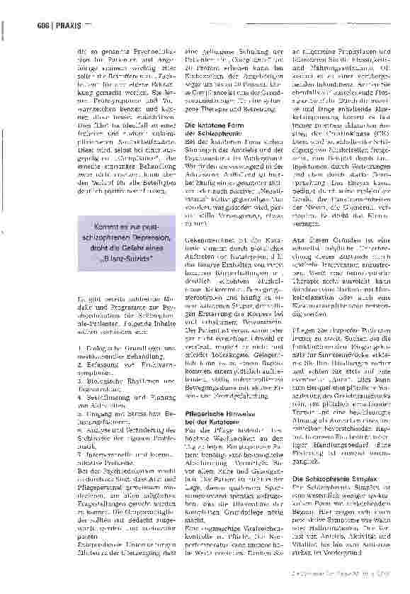 Vorschauseite 3: Zwischen Wahn und Wirklichkeit