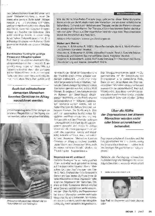 Vorschauseite 2: Körperlich und geistig fit bis ins hohe Alter?