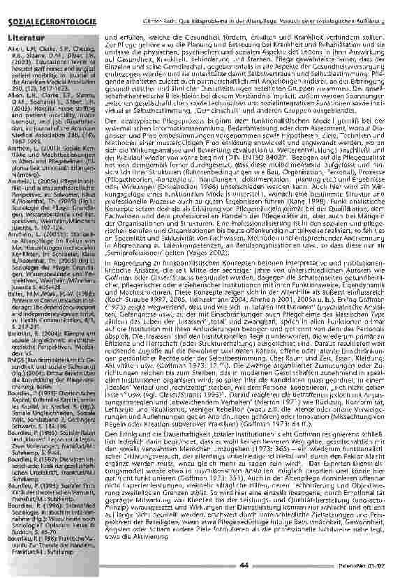 Vorschauseite 3: Qualitätsprobleme in der Altenpflege: Versuch einer soziologischen Aufklärung