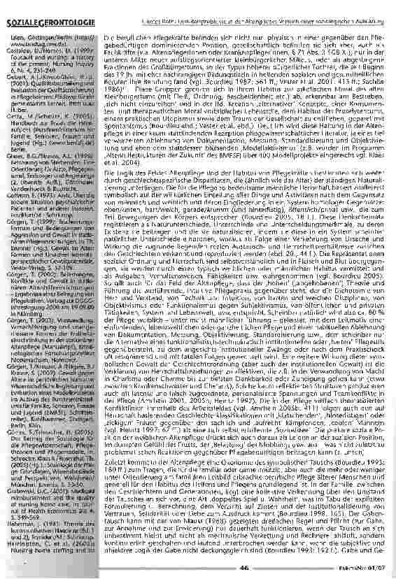 Vorschauseite 5: Qualitätsprobleme in der Altenpflege: Versuch einer soziologischen Aufklärung