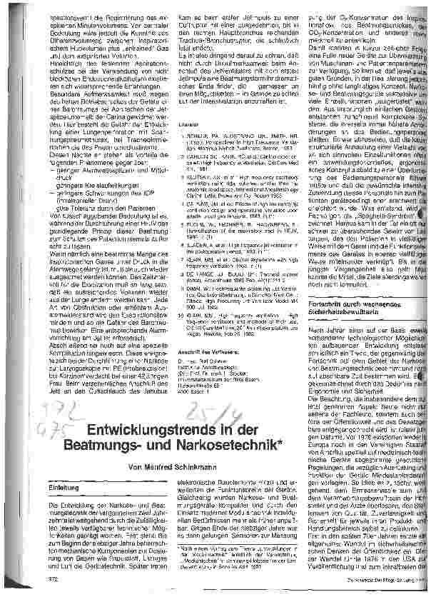 Vorschauseite 4: Einsatz der High-Frequency-Jet-Ventilation auf der Intensivstation