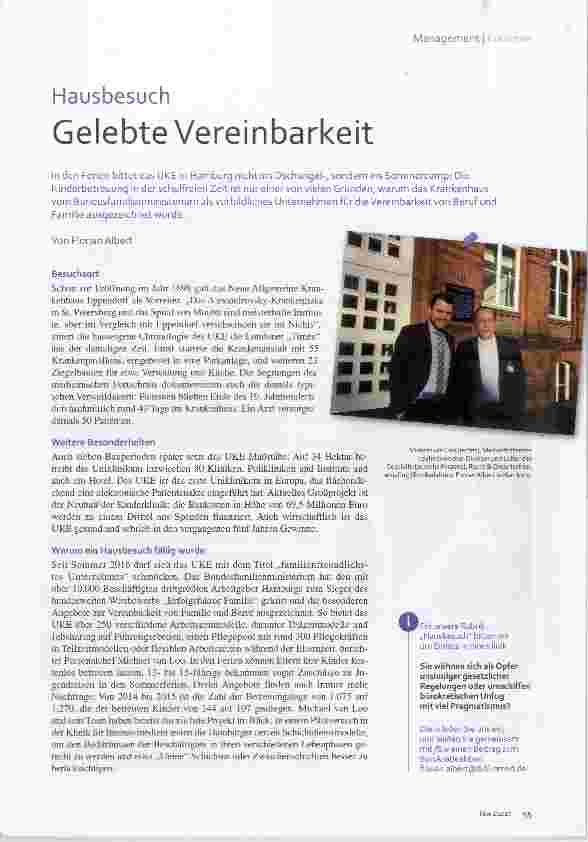 Vorschauseite 1: Hausbesuch Gelebte Vereinbarkeit
