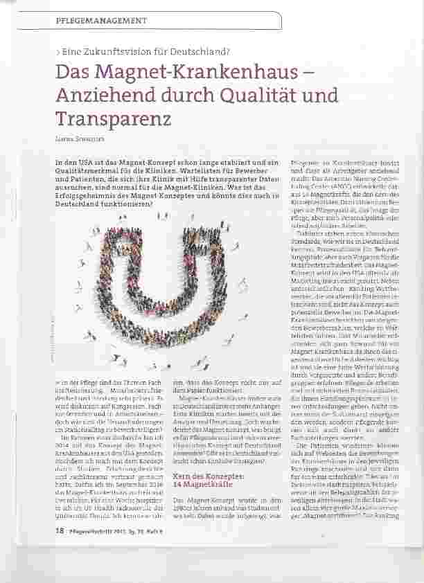 Vorschauseite 1: Das Magnet-Krankenhaus Anziehend durch Qualität und Transparenz