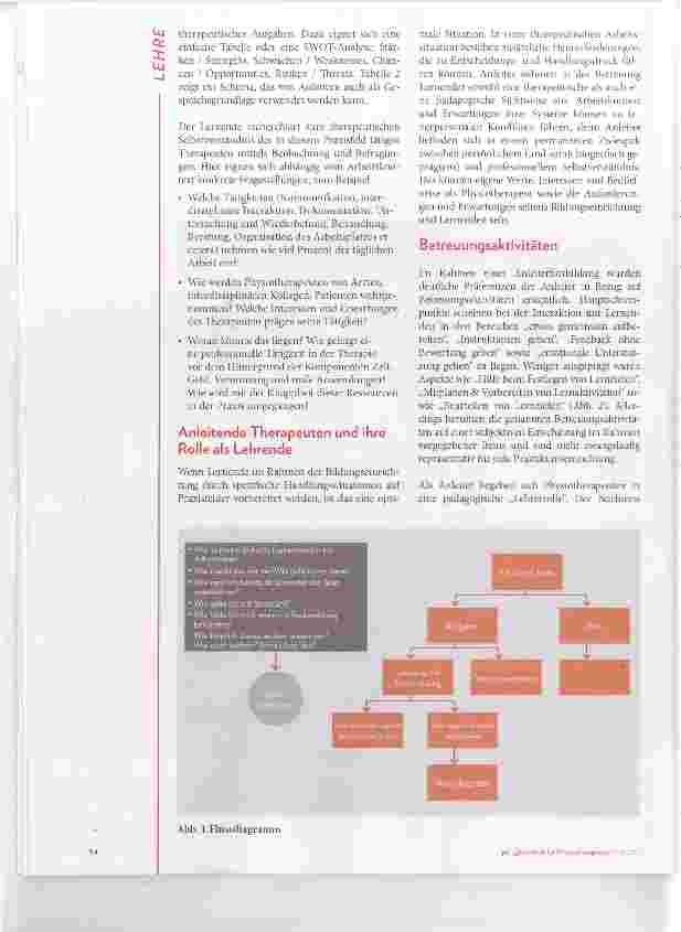 Vorschauseite 3: Praxisanleitung in der Physiotherapie