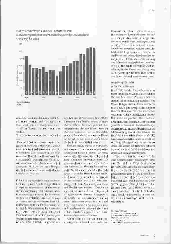 Vorschauseite 4: Obhutspflicht des Krankenhauses Vorsicht, Langfinger!
