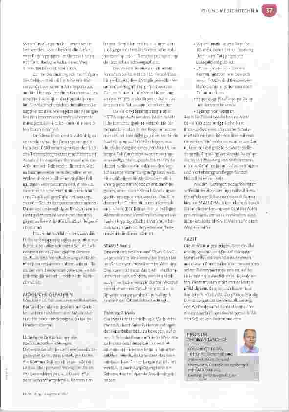 Vorschauseite 2: Mit Webformularen sicher kommunizieren