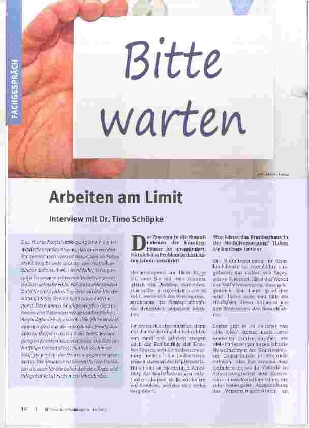 Vorschauseite 1: Arbeiten am Limit