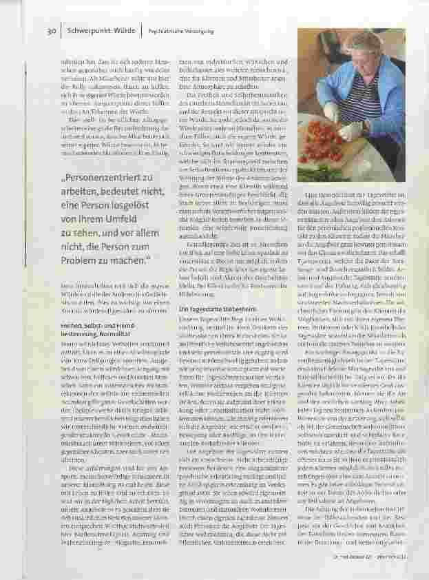 Vorschauseite 2: Arbeit auf Augenhöhe