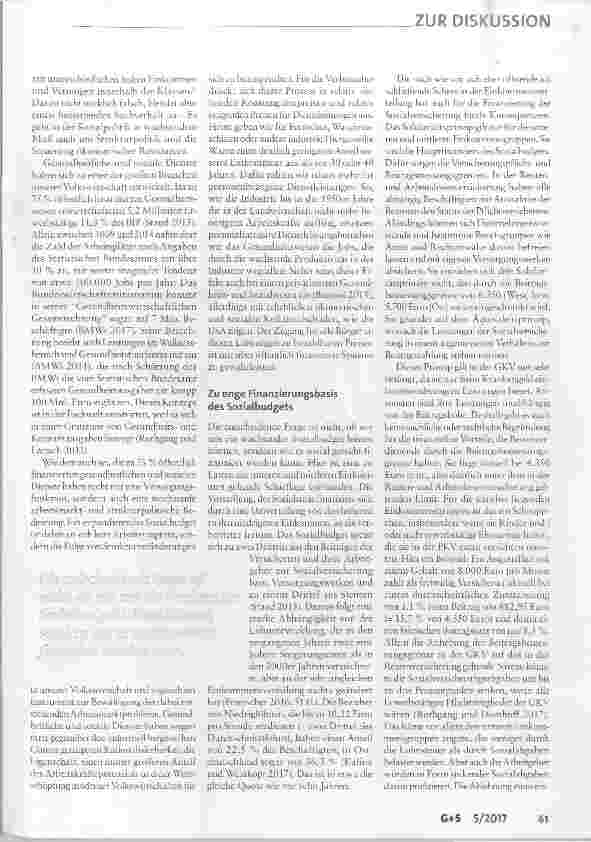Vorschauseite 5: Chronische Beschwerden: Schaden die Sozialabgaben der deutschen Wirtschaft?
