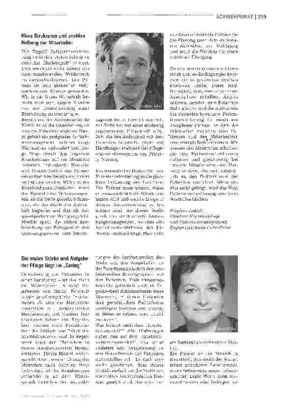 Vorschauseite 2: Wege zum Patienten
