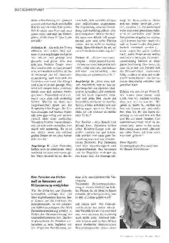 Vorschauseite 4: Wege zum Patienten