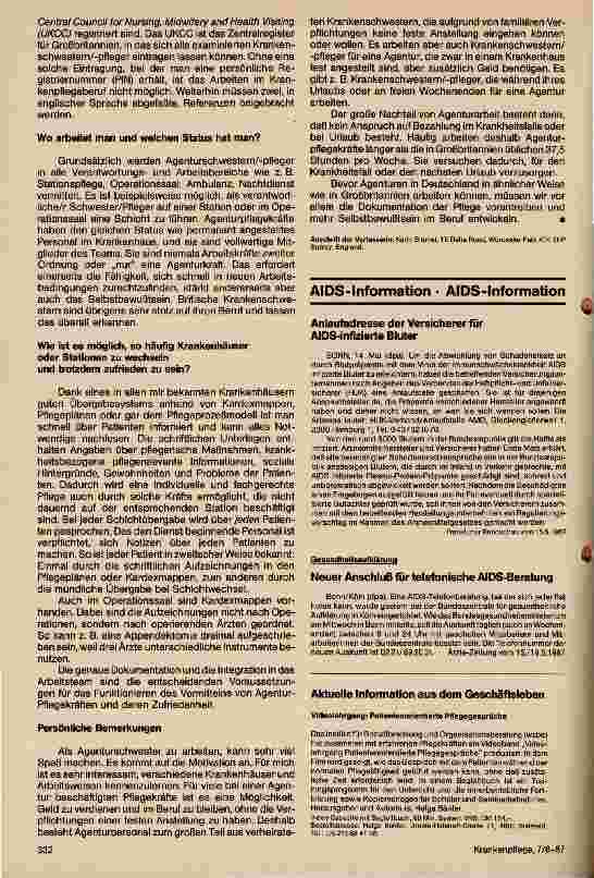 Vorschauseite 2: Meine Eindrücke als Agentur-Krankenschwester in England