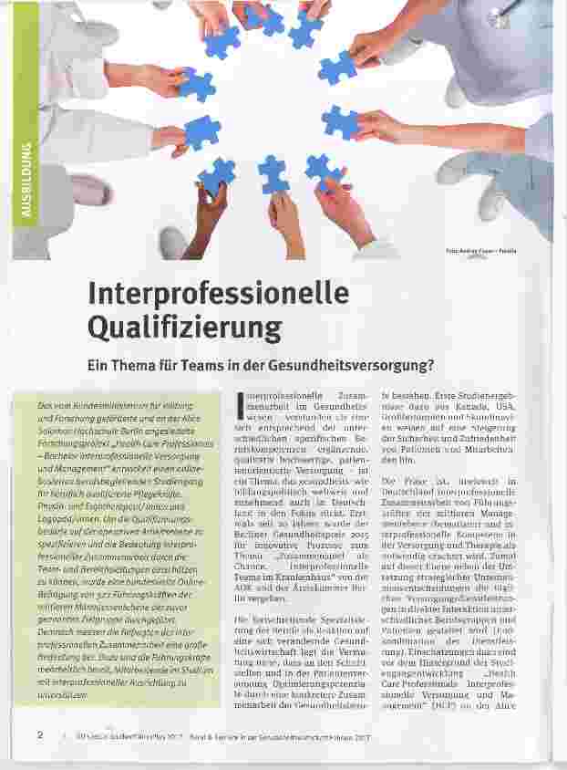 Vorschauseite 1: Interprofessionelle Qualifizierung