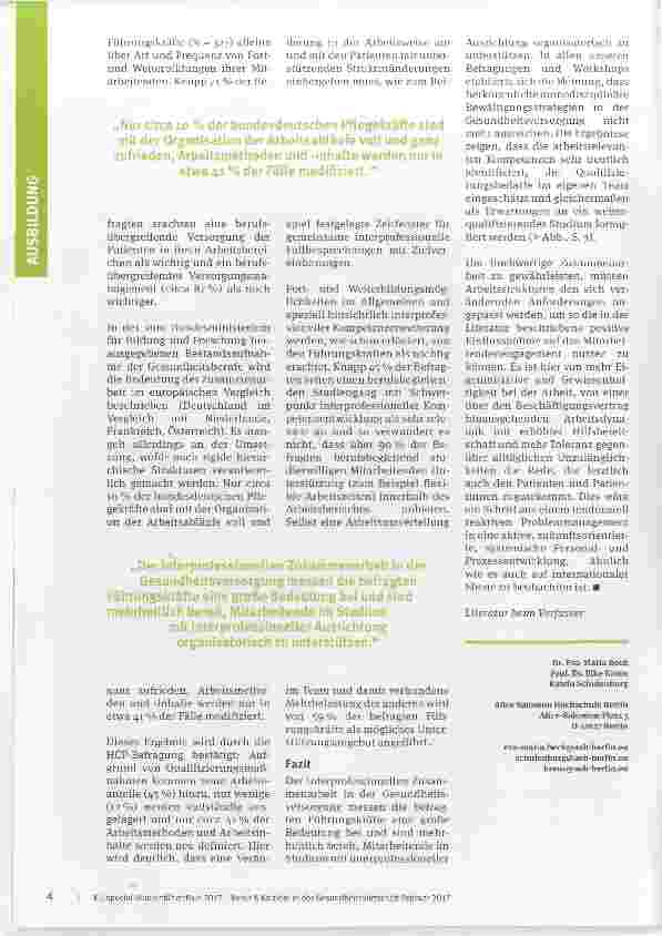 Vorschauseite 3: Interprofessionelle Qualifizierung