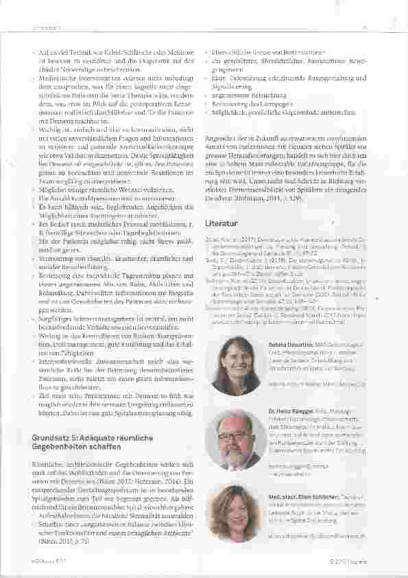 Vorschauseite 3: Hospitalisation als Krise