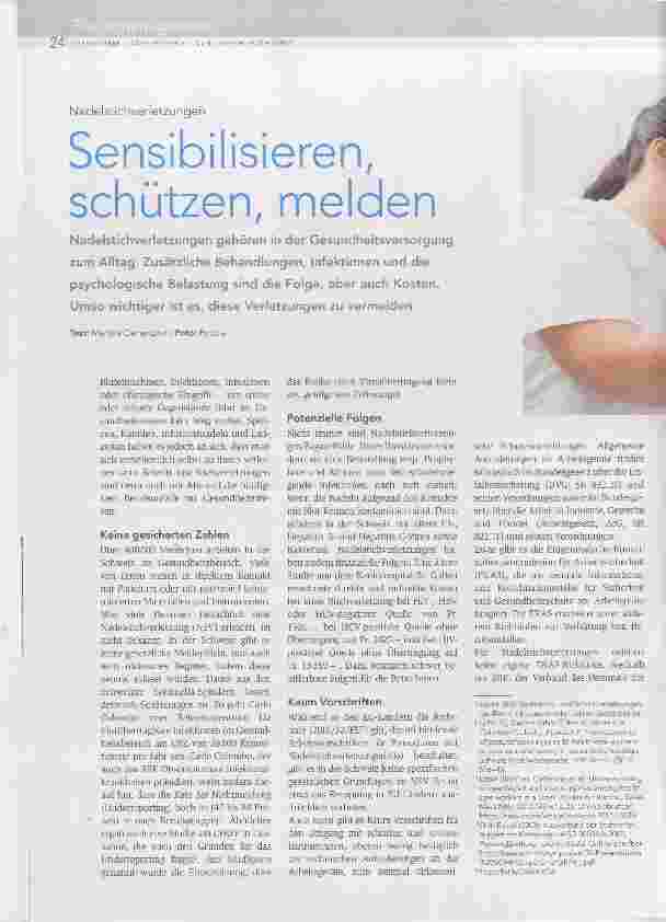 Vorschauseite 1: Sensibilisieren, schützen, melden
