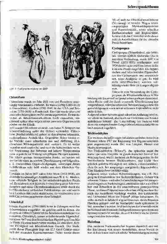 Vorschauseite 2: Geschichte der Anästhesie