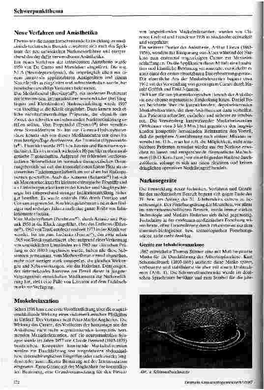 Vorschauseite 5: Geschichte der Anästhesie