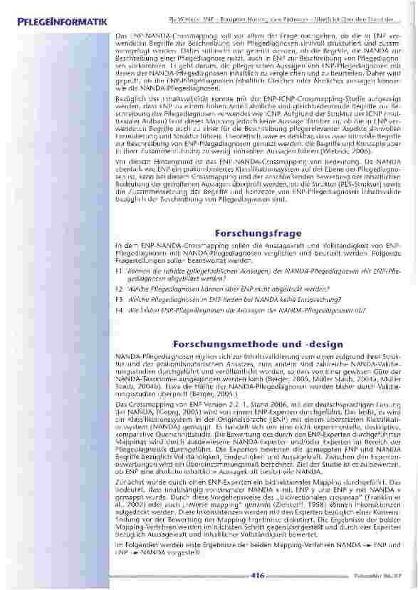 Vorschauseite 3: ENP - European Nursing care Pathways