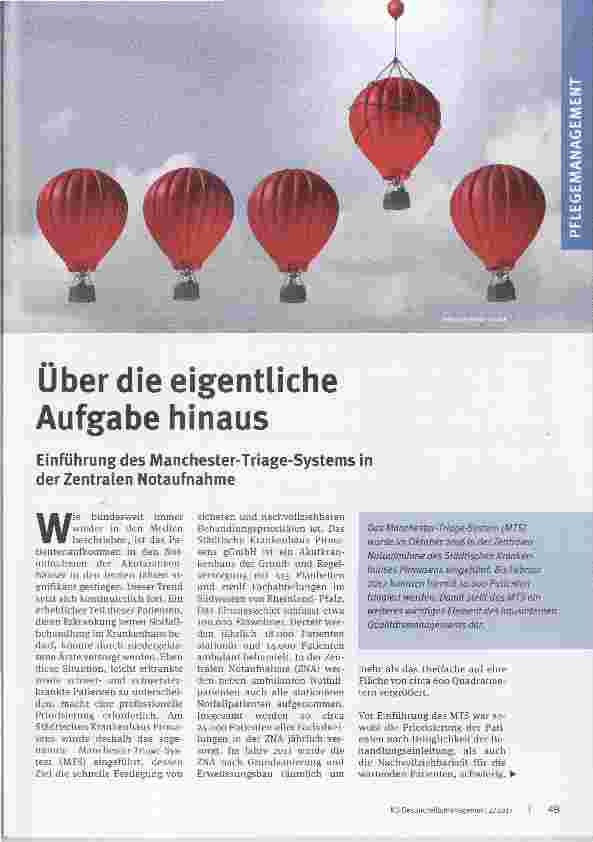 Vorschauseite 1: Über die eigentliche Aufgabe hinaus