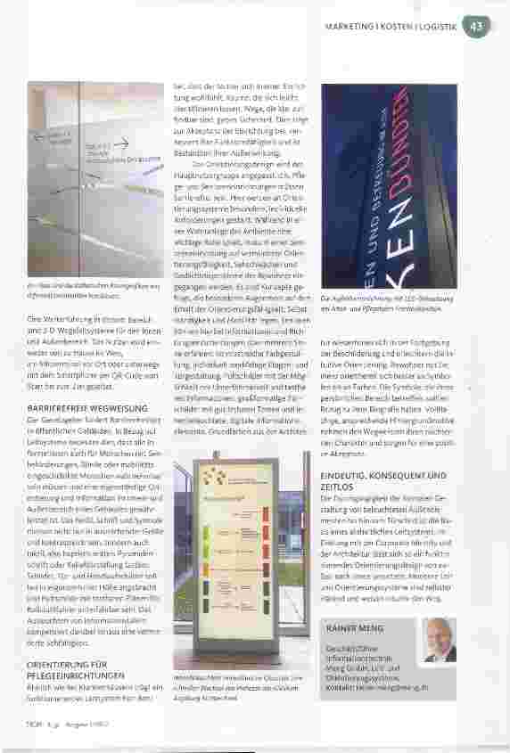 Vorschauseite 2: Besucherströme informativ und zielführend leiten
