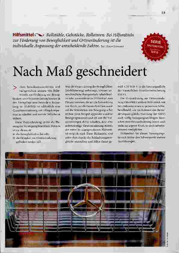 Vorschauseite 1: Nach Maß geschneidert