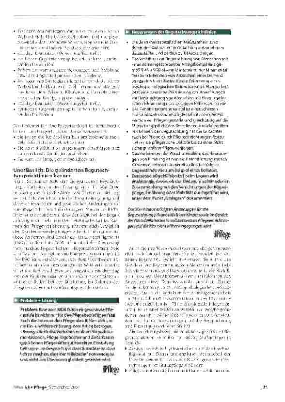 Vorschauseite 2: Keine Angst vorm MDK
