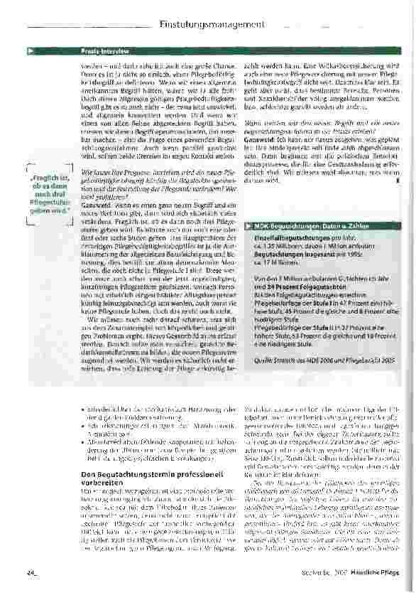 Vorschauseite 5: Keine Angst vorm MDK