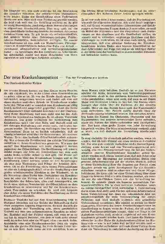 Vorschauseite 3: Psychohygiene des Krankenhauses