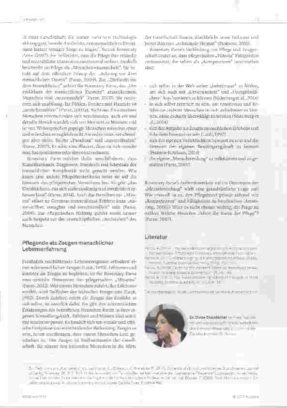 Vorschauseite 3: „Die Kunst der Pflege leben“