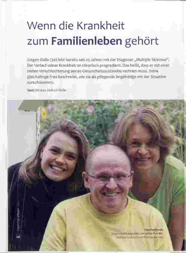 Vorschauseite 1: Wenn die Krankheit zum Familienleben gehört