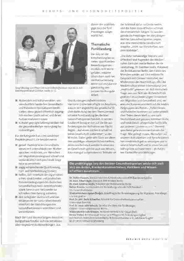 Vorschauseite 3: Mehr Wissen, mehr Teilhabe, mehr Gesundheit