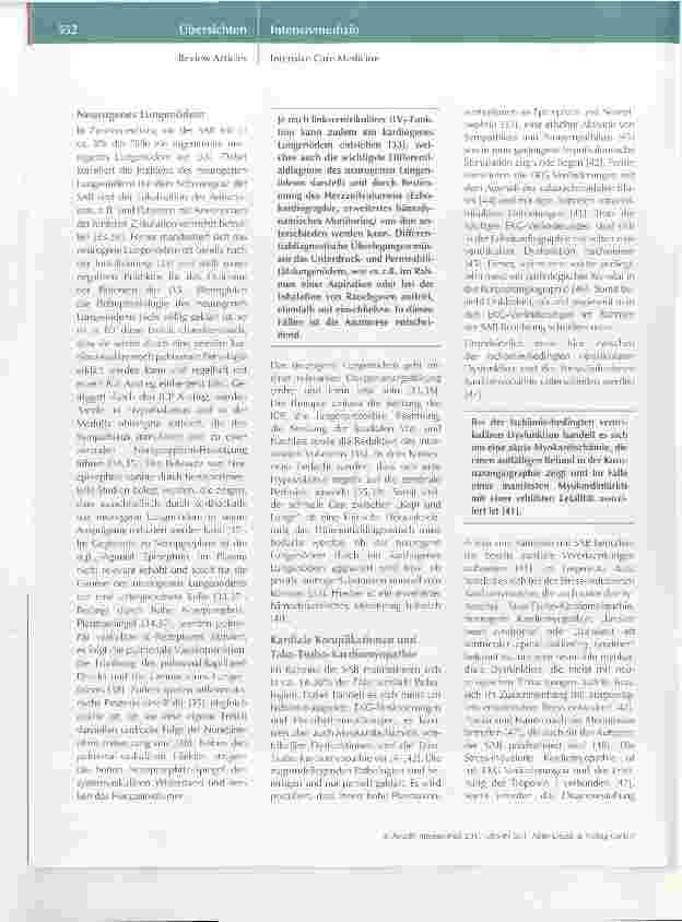 Vorschauseite 3: Teil II Die aneurysmatisch bedingte Subarachnoidalblutung: Update*