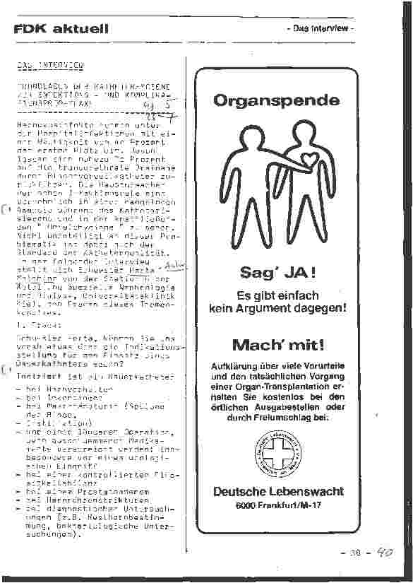 Vorschauseite 1: Grundlagen der Katheterhygiene zur Infektionsund Komplikationsprophylaxe