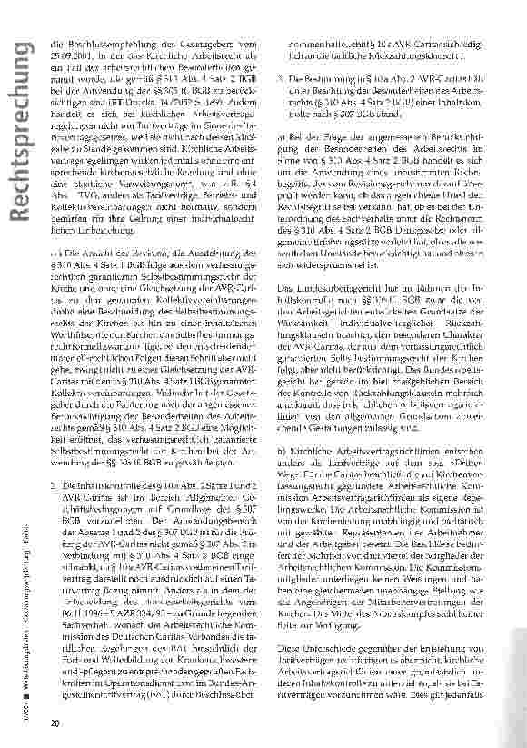 Vorschauseite 4: Weiterbildungskosten -Rückzahlungsverpflichtung - Caritas