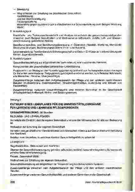 Vorschauseite 5: Projekt Gesundheit 2000