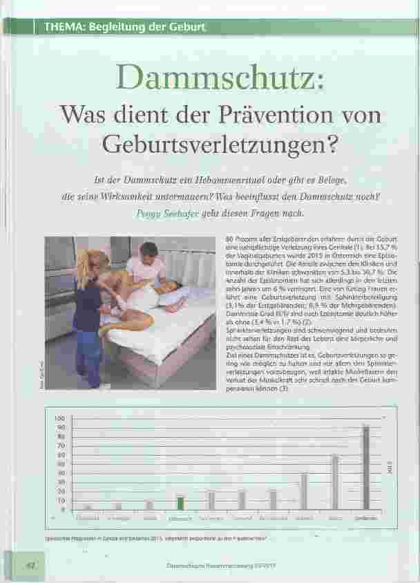 Vorschauseite 1: Dammschutz: Was dient der Prävention vom Geburts Verletzungen