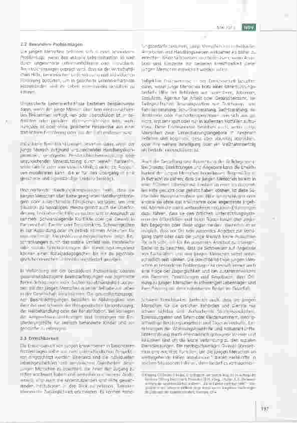 Vorschauseite 3: Empfehlungen des Deutschen Vereins zur Hilfe für junge Erwachsene in besonderen Problemlagen Teil 1