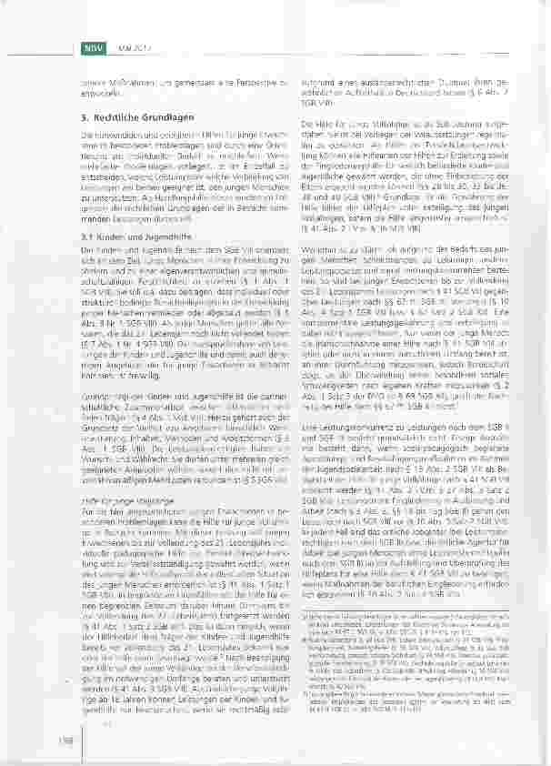 Vorschauseite 4: Empfehlungen des Deutschen Vereins zur Hilfe für junge Erwachsene in besonderen Problemlagen Teil 1