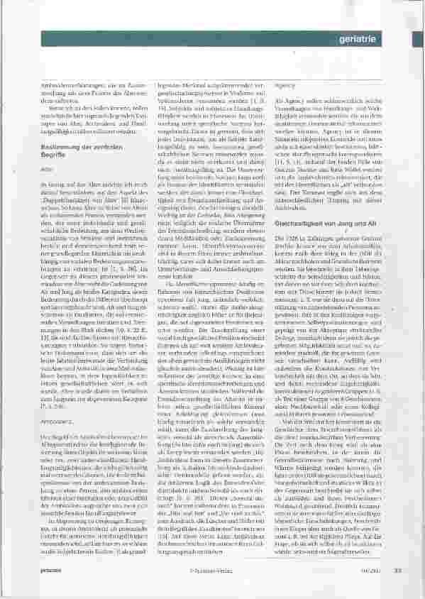 Vorschauseite 2: Ambivalenz, Alter und Agency